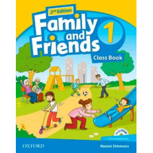 Family and Friends 1 - 2nd Ed - Class Book + MultiROM - Ed. Oxford