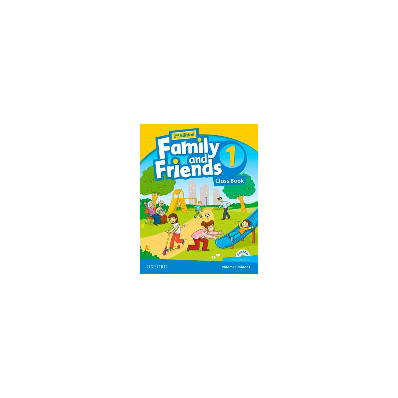 Family and Friends 1 - 2nd Ed - Class Book + MultiROM - Ed. Oxford