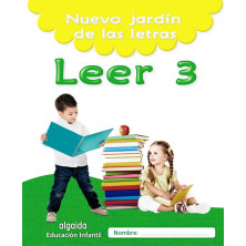 Nuevo Jardín de las Letras. Leer 3 - Ed. Algaida