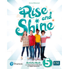 Rise and Shine 5 Activity Book, Busy Book & Interactive Pupil's Book and digital resources access code - Ed. Pearson