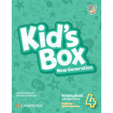 Kid's Box 4 - Activity Book + CD - Ed. Cambridge