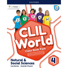 CLIL World Natural and Social Sciences 4 - Class Book Pack - Ed Oxford