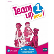 Team Up Now! 1 Activity Book and interactive pupil's book - activity book and digital resources access code - Ed. Pearson