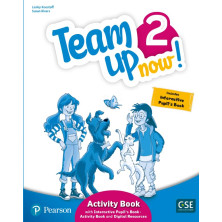 Team Up Now! 2 Activity Book and interactive pupil's book - activity book and digital resources access code - Ed. Pearson