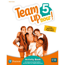 Team Up Now! 5 Activity Book and interactive pupil's book - activity book and digital resources access code - Ed. Pearson