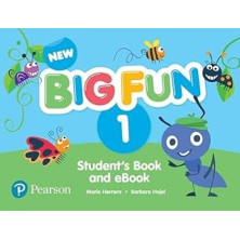 NEW BIG FUN LEVEL 1 STUDENT'S BOOK WITH EBOOK AND CD-ROM - Ed. Pearson