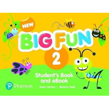 NEW BIG FUN LEVEL 2 STUDENT'S BOOK WITH EBOOK AND CD-ROM - Ed. Pearson
