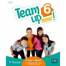 Team Up Now! 6 Pupil's Book & Interactive Pupil's Book and digital resources access code - Ed. Pearson