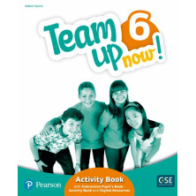 Team Up Now! 6 Activity Book and interactive pupil's book - activity book and digital resources access code - Ed. Pearson