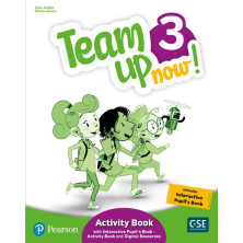 Team Up Now! 3 Activity Book and interactive pupil's book - activity book and digital resources access code - Ed. Pearson