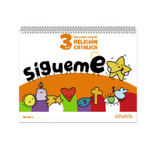 ¡Sígueme!. Religión católica. 3 años - Ed. Anaya