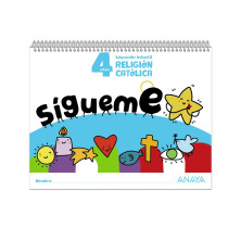 ¡Sígueme!. Religión católica. 4 años - Ed. Anaya