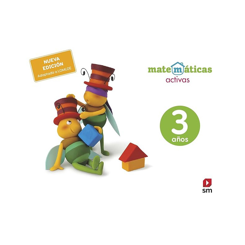 MATEMÁTICAS ACTIVAS. 3 AÑOS. NUEVA EDICIÓN- SM