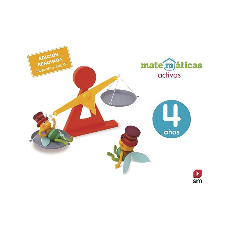 MATEMÁTICAS ACTIVAS. 4 AÑOS- SM