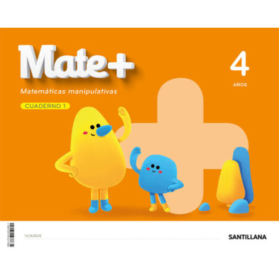 Mate + Matemáticas manipulativas 4 años - Ed Santillana