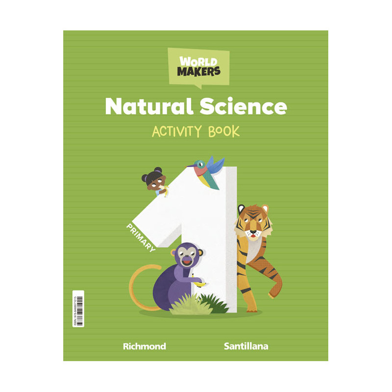 Natural Science 1 Primary Activity Book - Santillana