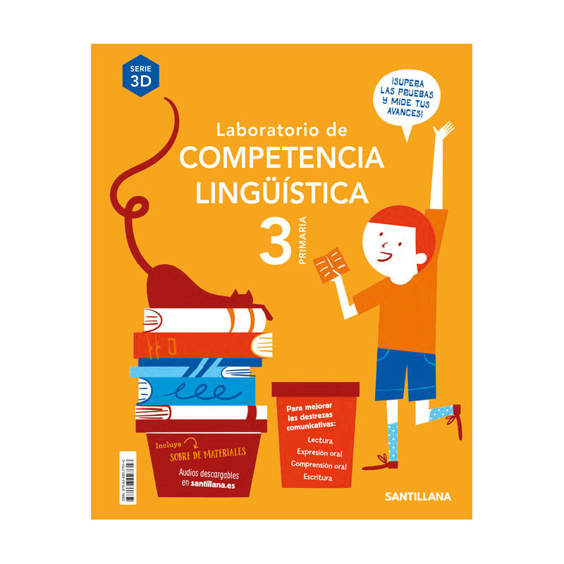 Laboratorio de Competencia Lingüística 3 Primaria | Serie 3D - Santillana