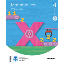 Matemáticas 4 Primaria | Mochila Ligera- Santillana