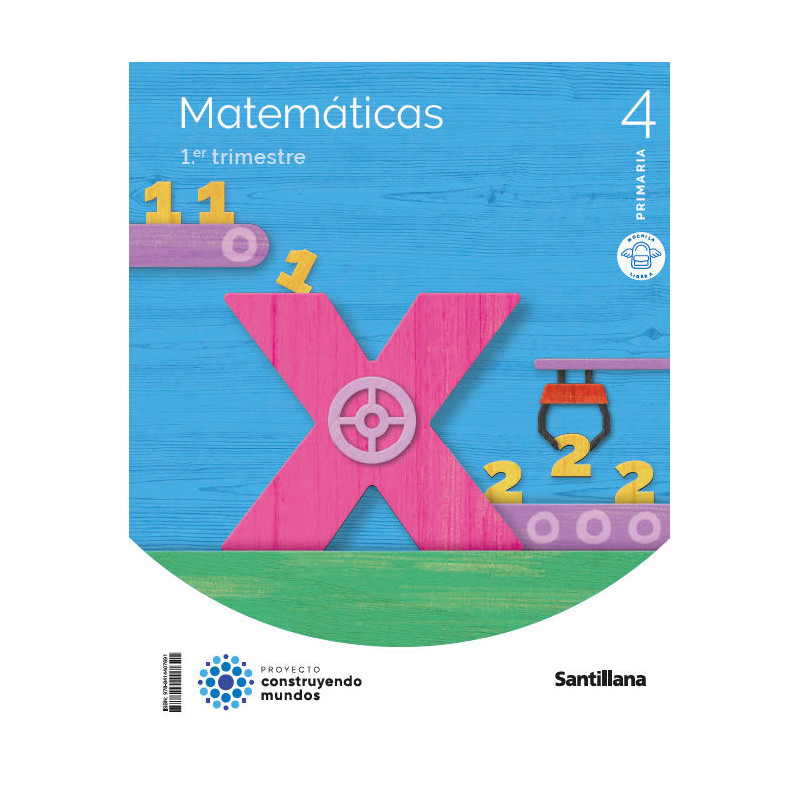 Matemáticas 4 Primaria | Mochila Ligera- Santillana